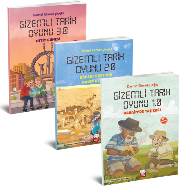 Gizemli Tarihi Oyunu Set (3 Kitap Set)